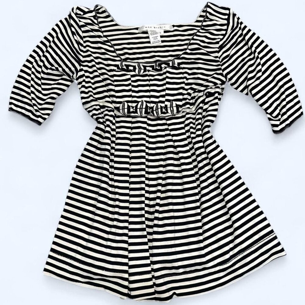 Max Studio Striped Top